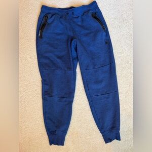 Spyder Men’s Joggers Navy Blue Zip Pocket Sweatpants Athletic Lounge Pants